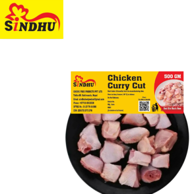 Fresh Chicken curry cut 500gm 1