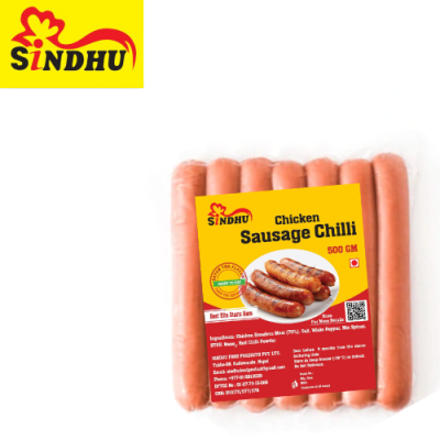 Chicken sausage Chilli 500gm 0